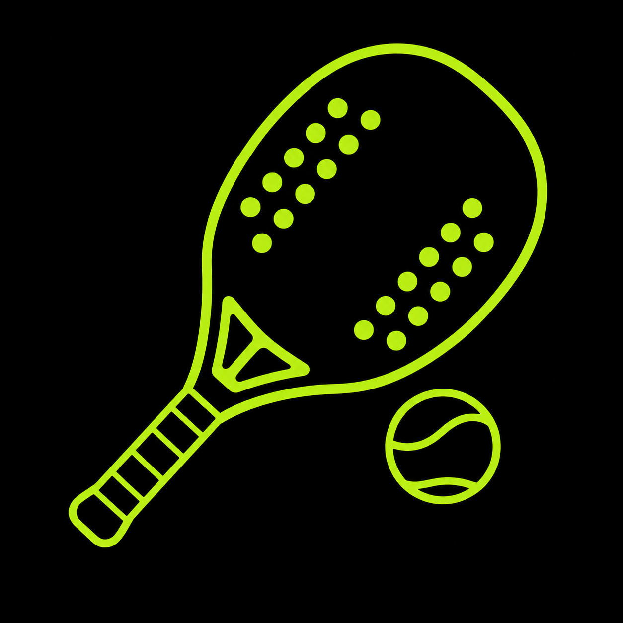 Ícone de beach tennis